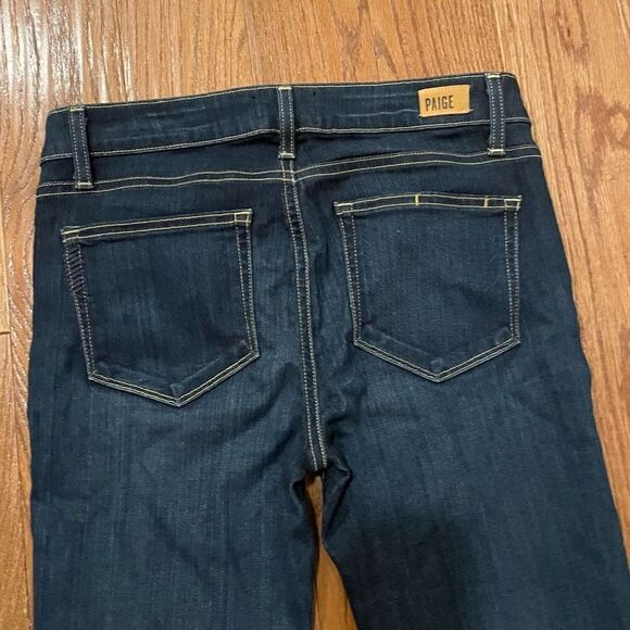 Paige skyline crop dark wash jeans size 27 - Picture 10 of 10
